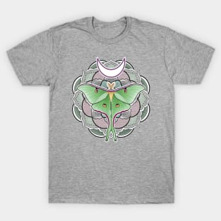 Mandala Luna Moth T-Shirt